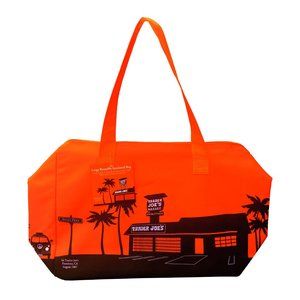 Trader Joe's Large Reusable Insulated Grocery Cooler Shopping Travel Bag